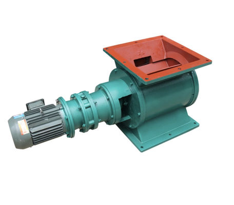 Electric Drived High Pressure Rotary Airlock Valve Rotary Feeder In Cement Plant